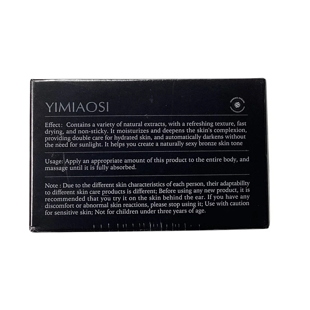 YIMIAOSI Brightening Nourishing Face Cream Tanning Cream Sunless Bronzer NEW